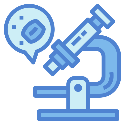 Microscope Generic Blue icon