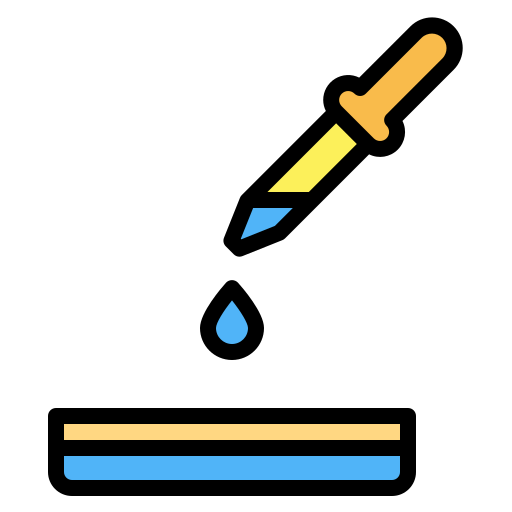 Water drop Smalllikeart Lineal Color icon