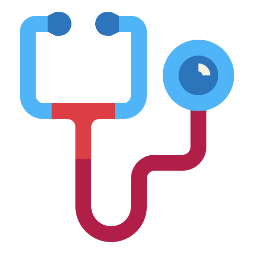 Stethoscope Smalllikeart Flat icon