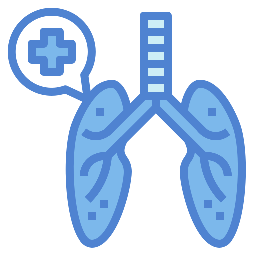 Lung Generic Blue icon