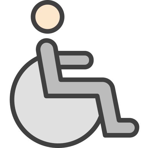 Инвалид Generic Outline Color иконка