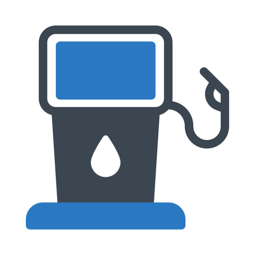Oil station Generic Blue icon