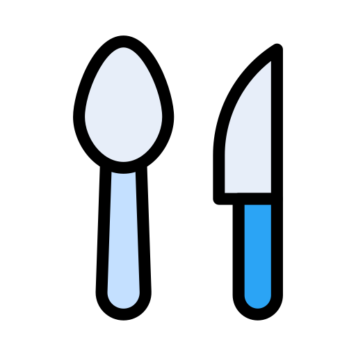 Utensils Vector Stall Lineal Color icon
