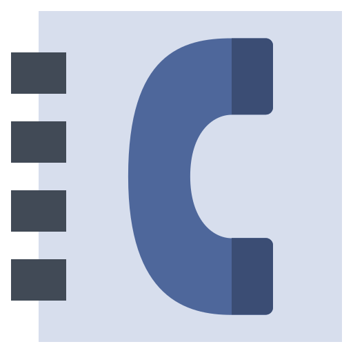 guía telefónica Flatart Icons Flat icono