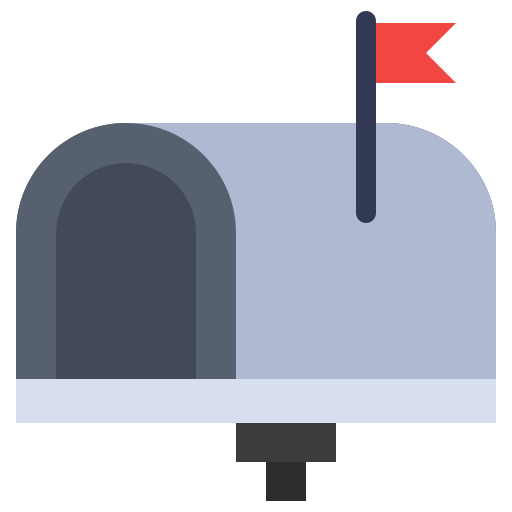 brievenbussen Flatart Icons Flat icoon