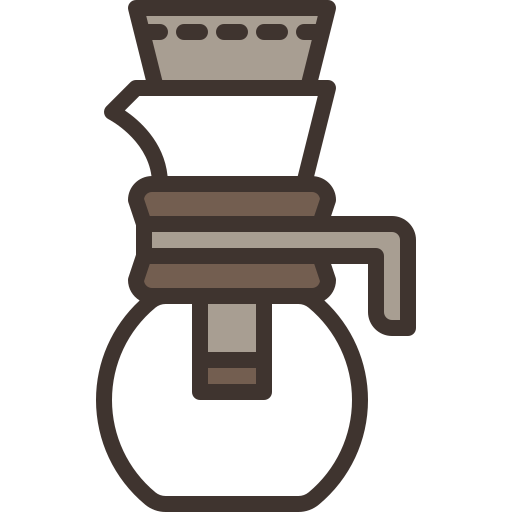 Coffee filter Berkahicon Lineal Color icon