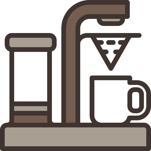 Coffee maker Berkahicon Lineal Color icon