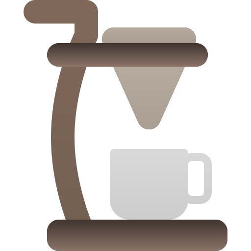 コーヒーフィルター Generic Flat Gradient icon