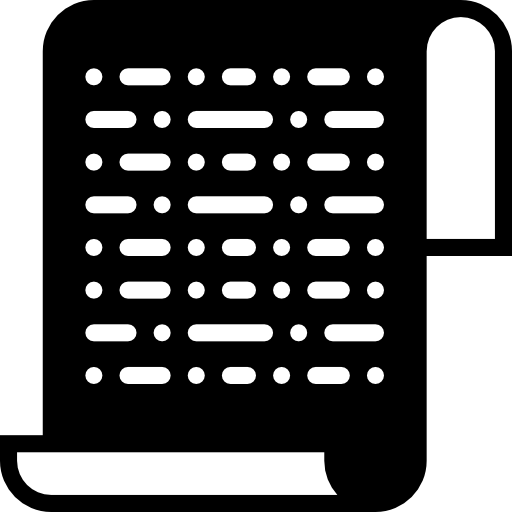 Scroll Basic Miscellany Fill icon