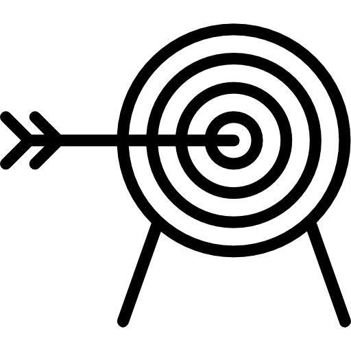 Archery Basic Miscellany Lineal icon