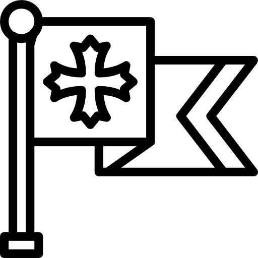 bandera Basic Miscellany Lineal icono