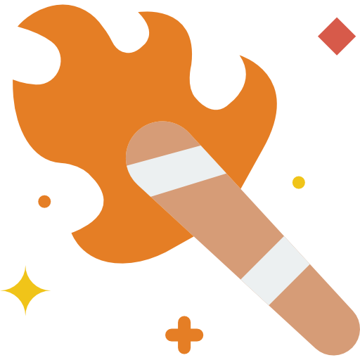 Torch Basic Miscellany Flat icon