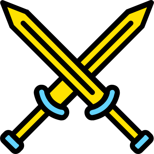 Épée Basic Miscellany Yellow Icône