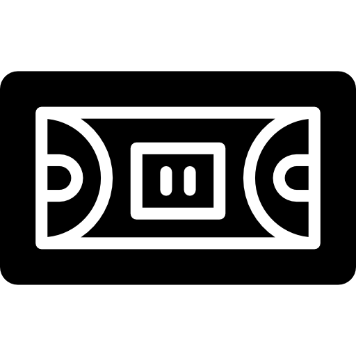 videoregistratore Basic Miscellany Fill icona