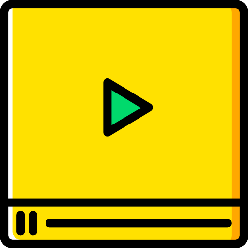 reproductor de video Basic Miscellany Yellow icono