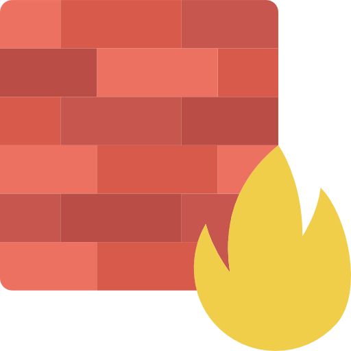 firewall Basic Miscellany Flat icon