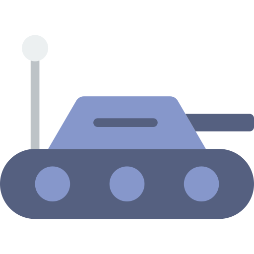 Tank Basic Miscellany Flat icon