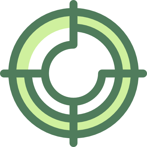 objetivo Monochrome Green icono