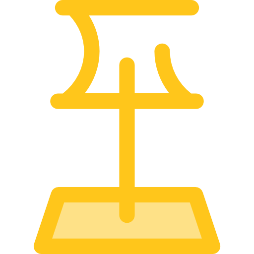 position Monochrome Yellow icon