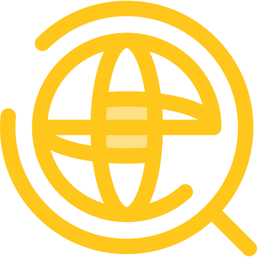 global Monochrome Yellow icon