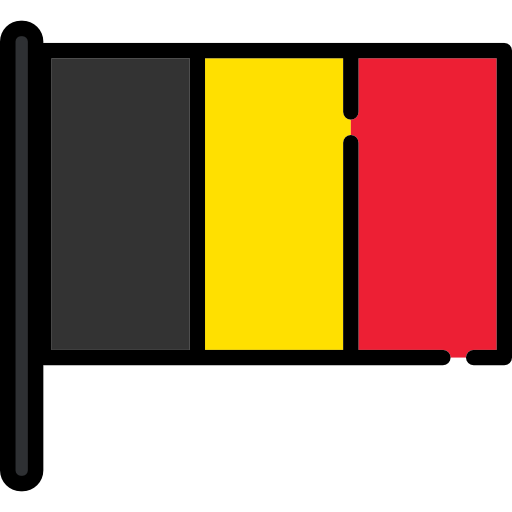 belgië Flags Mast icoon