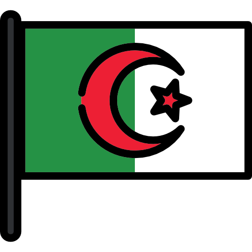 algerije Flags Mast icoon