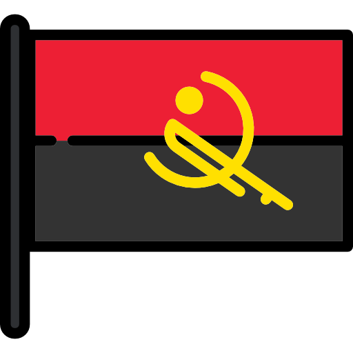 angola Flags Mast ikona
