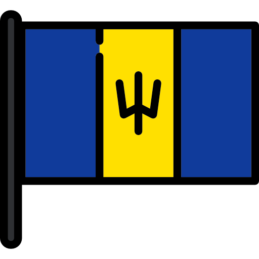 barbados Flags Mast icoon
