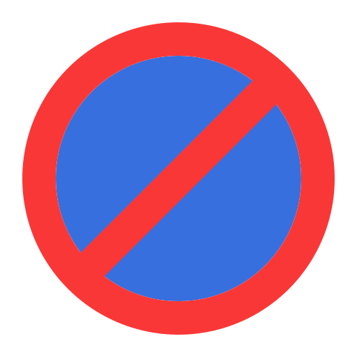 no estacionar Generic Flat icono