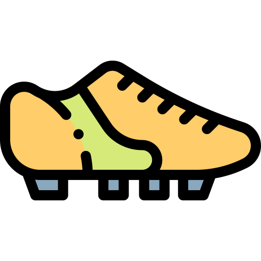 스포츠 신발 Detailed Rounded Lineal color icon