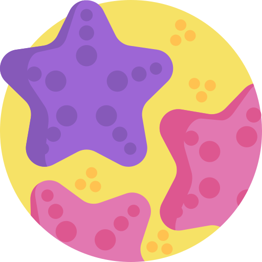 stella marina Detailed Flat Circular Flat icona