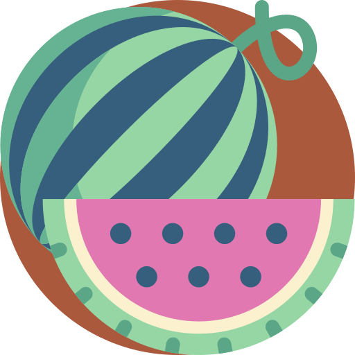 wassermelone Detailed Flat Circular Flat icon