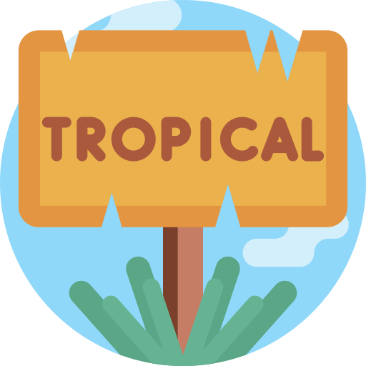 Tropical Detailed Flat Circular Flat icon