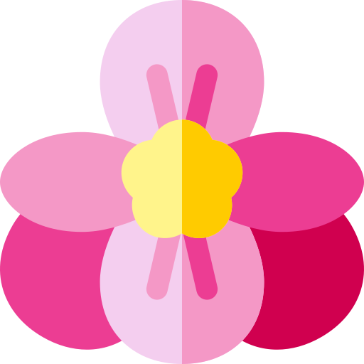 Begonia Basic Rounded Flat icon