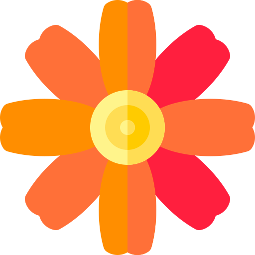 mexikanische aster Basic Rounded Flat icon