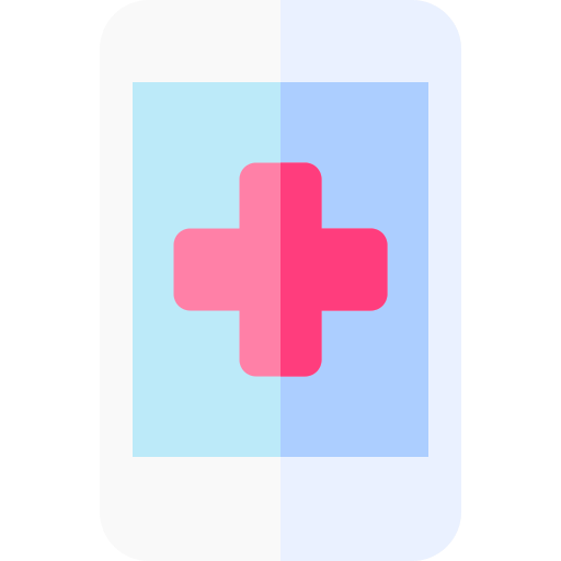 applicazione medica Basic Rounded Flat icona