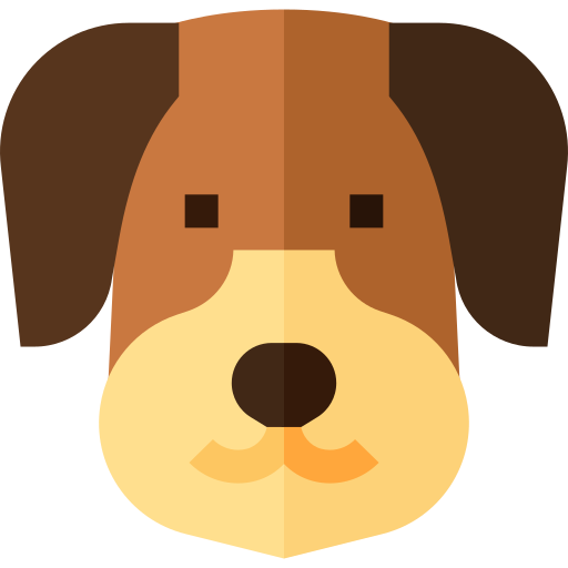 dachshund Basic Straight Flat Ícone
