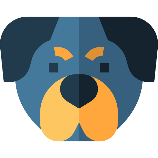 rottweiler Basic Straight Flat icon