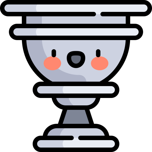 Goblet Kawaii Lineal color icon