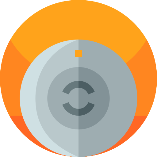 Мяч Geometric Flat Circular Flat иконка