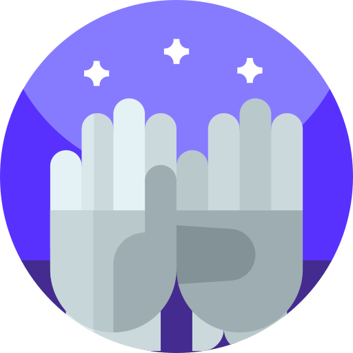 Golf gloves Geometric Flat Circular Flat icon