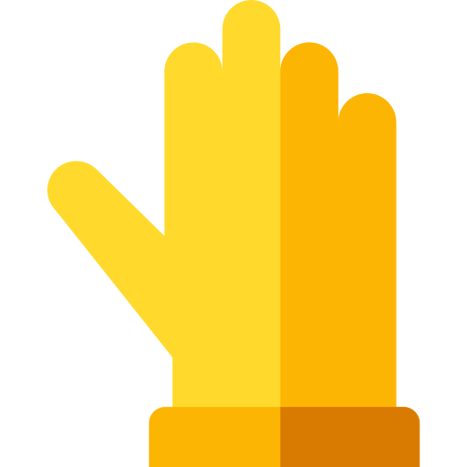 guantes de goma Basic Straight Flat icono