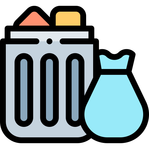 Dump Detailed Rounded Lineal color icon