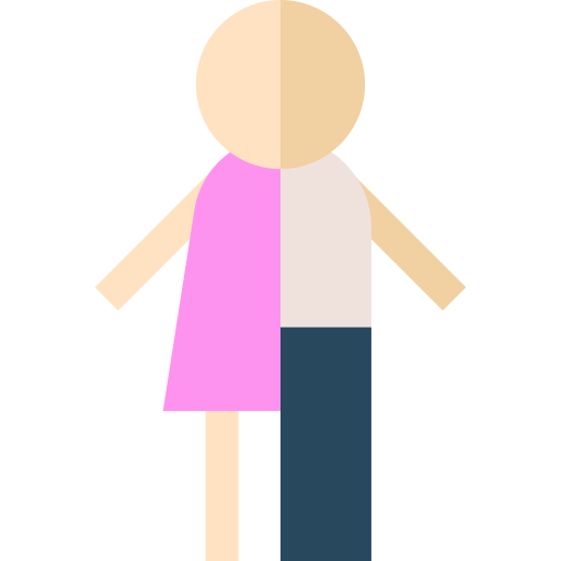 intersexual Basic Straight Flat icono