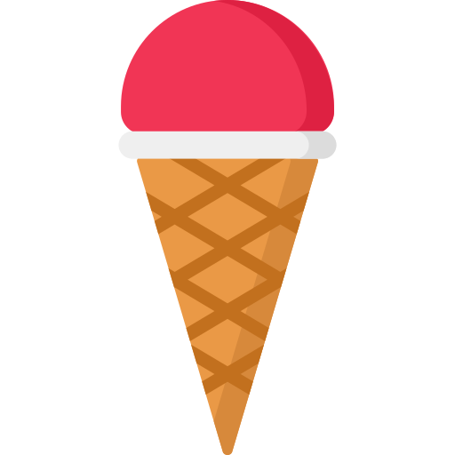 corneta de sorvete Special Flat Ícone