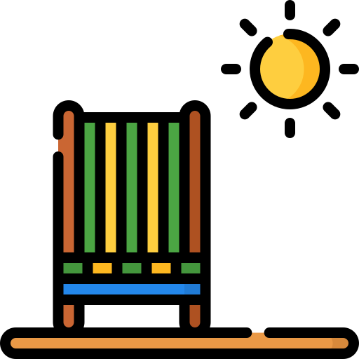 silla de playa Special Lineal color icono