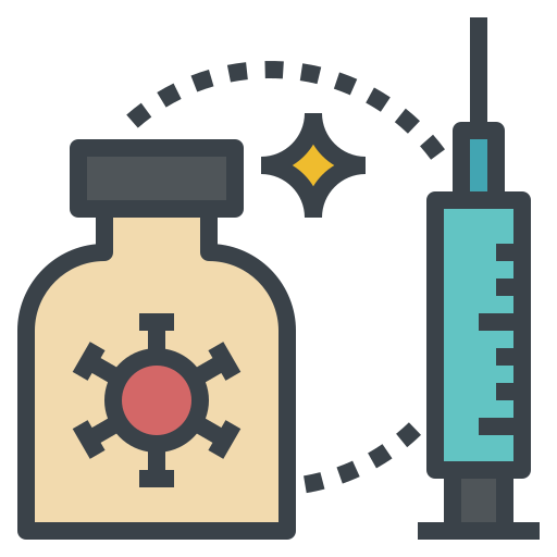 impfstoff Becris Lineal color icon