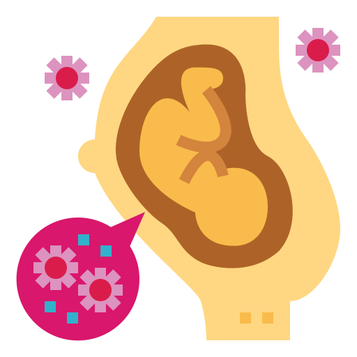 schwangerschaft Smalllikeart Flat icon