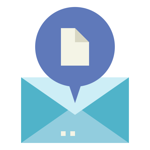 correo electrónico Smalllikeart Flat icono