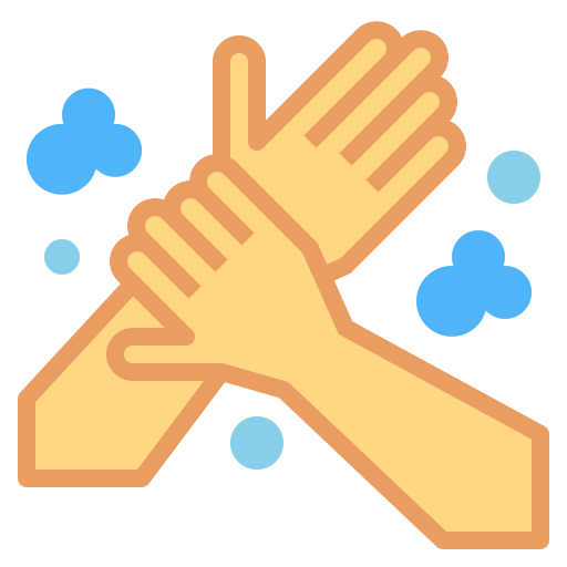 mycie rąk Smalllikeart Flat ikona